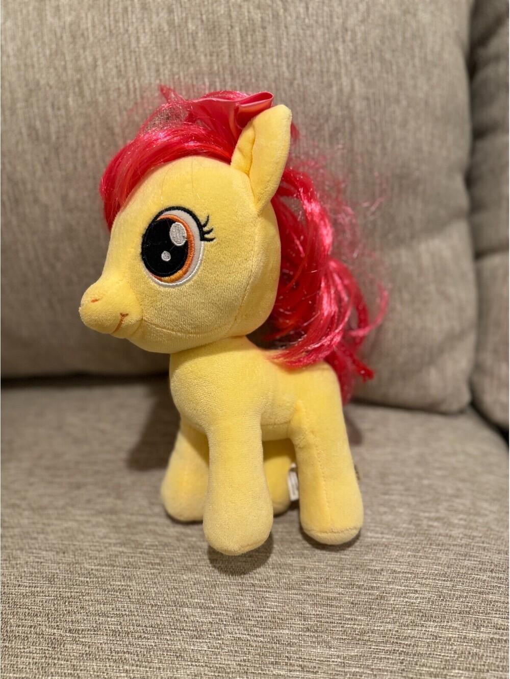 My Little Pony Apple Bloom Build-A-Bear Mini Plush 10" 2014 BABW Retired EUC